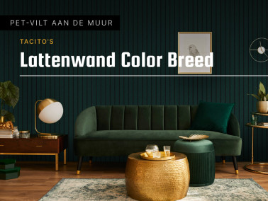 Lattenwand wandpaneel Color breed